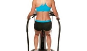 Confidence Slim Full Body Vibration Platform Fitness Machine