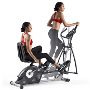 proform hybrid elliptical bike