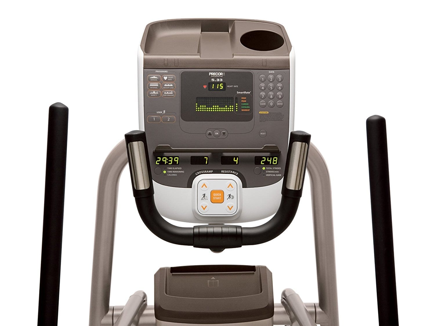 Precor EFX 5.33 Elliptical CrossTrainer Review