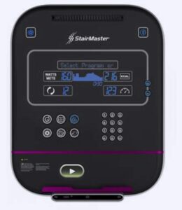 Stairmaster Gauntlet monitor