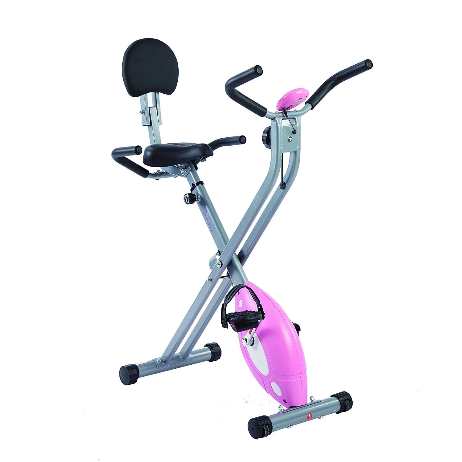 folding stationary recumbent bike
