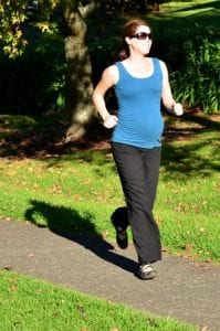 exercising when pregnant