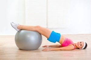 fitness ball exercise