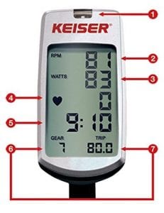 Keiser M3 Plus Indoor Cycle