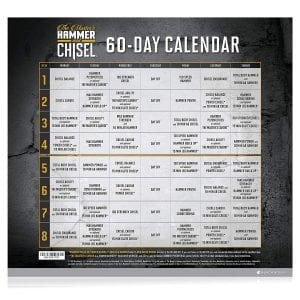 Hammer and Chisel 60-Day Calendar