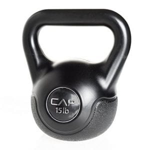 CAP Barbell Vinyl Coated Cement Kettlebell