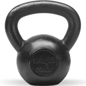 Yes4All Solid Cast Iron Kettlebell