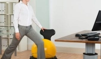 benefits of a yoga ball chair