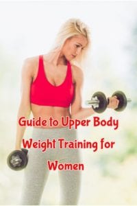 Upper body weight training