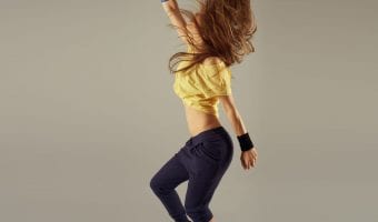 Beachbody YOUV2 Workout - Red-headed girl dancing