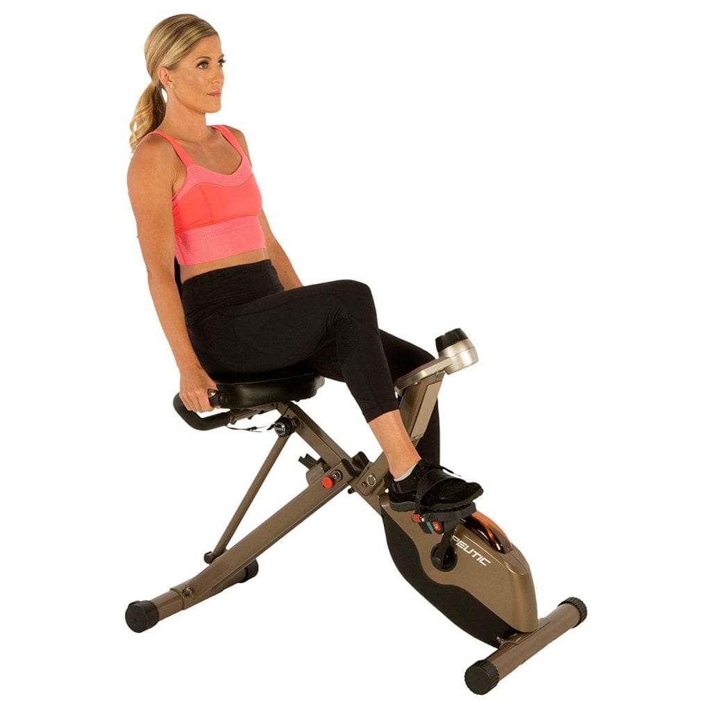exerpeutic foldable exercise bike