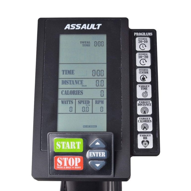 assault air bike heart rate monitor compatible