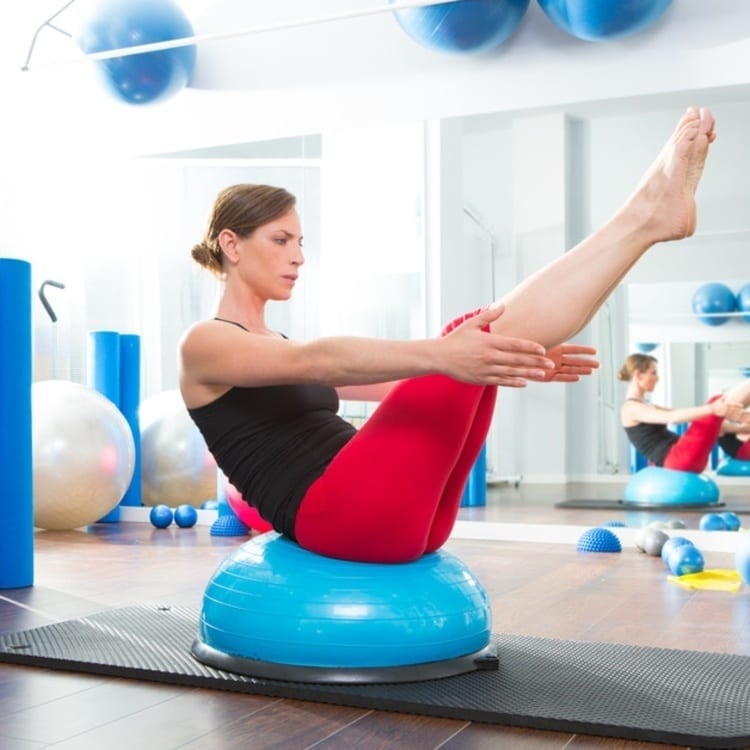 10 BOSU Ball Ab Exercises that will Transform your Core