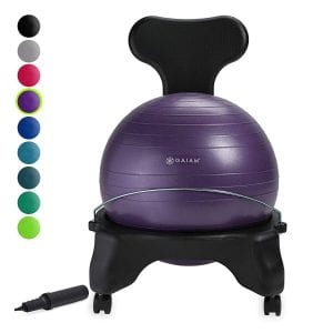Gaiam Classic Balance Ball Chair