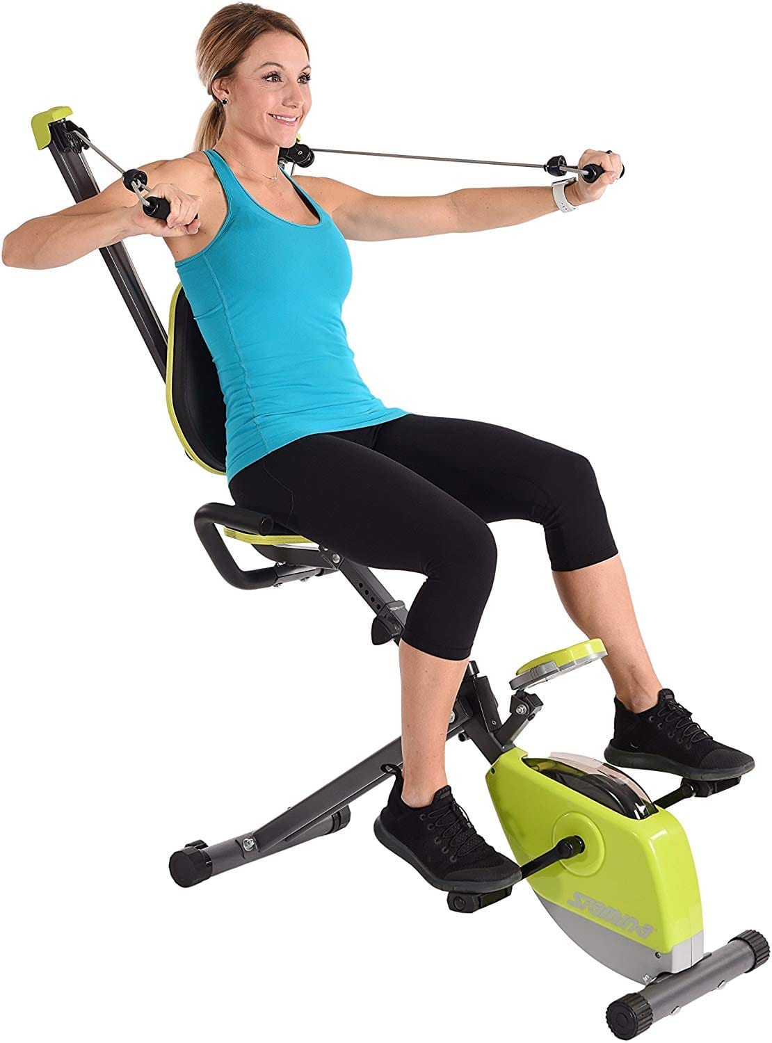 15 Minute Exercise Bike With Upper Body Workout for Build Muscle