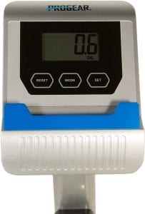 Stationary bike fitness meter