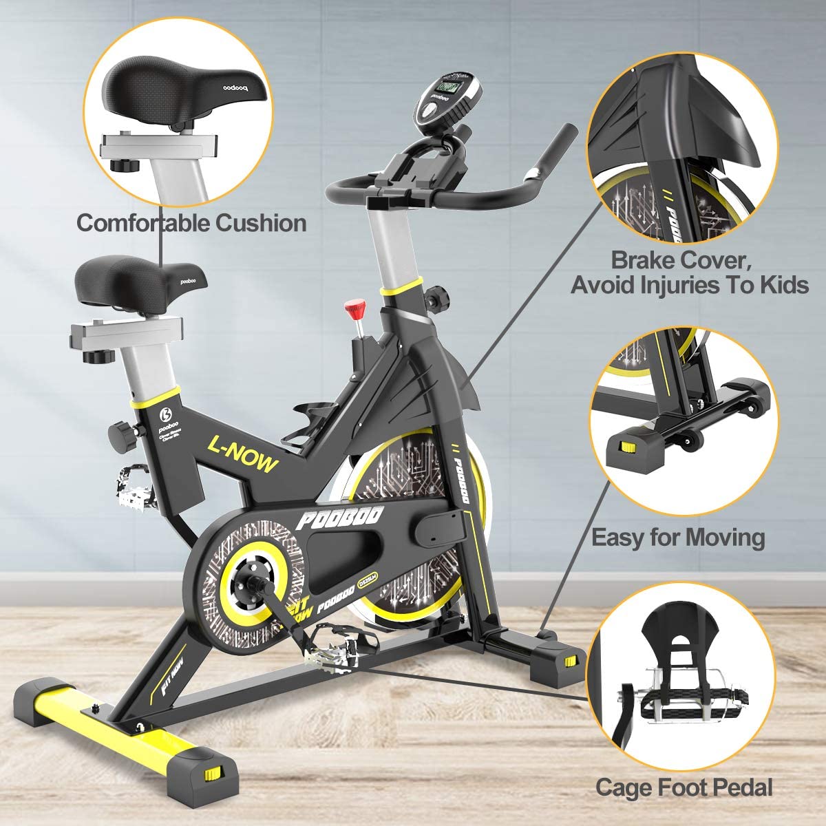 pooboo indoor bike