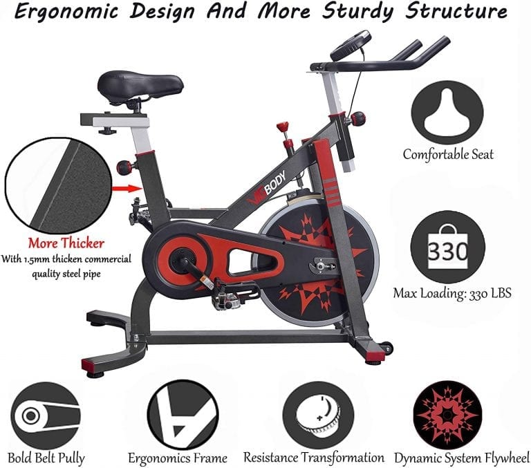 vigbody exercise bike reviews