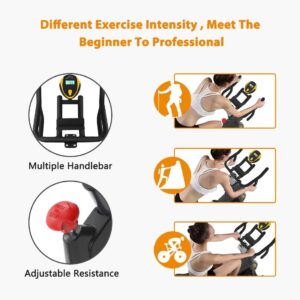 Stationary bike features
