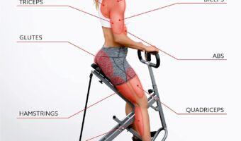 Sunny Health & Fitness Squat Assist Row n' Ride Trainer