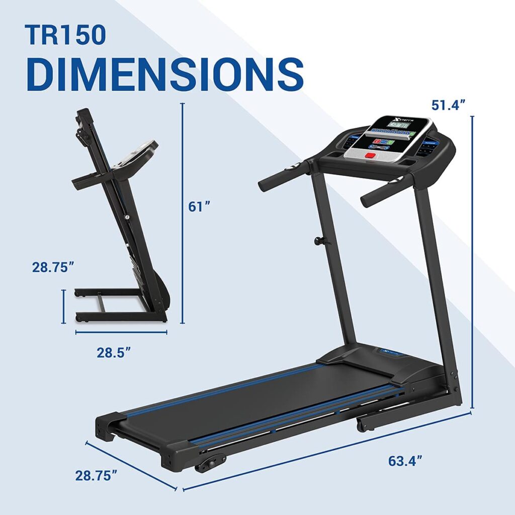 The Xterra Fitness TR150 Folding Treadmill Black Review