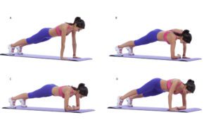 Elbow to Hand Planks